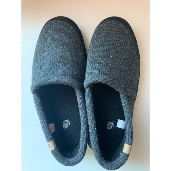 Acorn Slippers Men’s Size 7.5-8.5 Gray - Picture 4 of 6